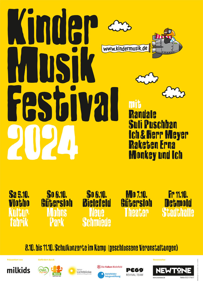 Plakat Kinder Musikfestival 2024