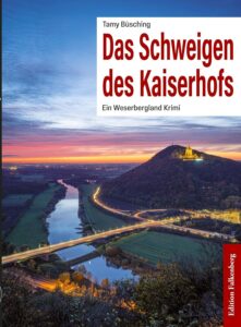 Buchcover mit dem Kaiserwilhelm und der Weserbrücke bei Dämmerung
